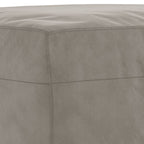 Panca Grigio chiaro 100x35x41 cm in Velluto