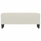 Panca crema 100x35x41 cm in Velluto