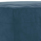 Panca Blu 100x35x41 cm in Velluto