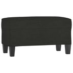Panca Nero 70x35x41 cm in Tessuto