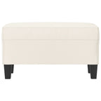 Panca Crema 70x35x41 cm in Similpelle