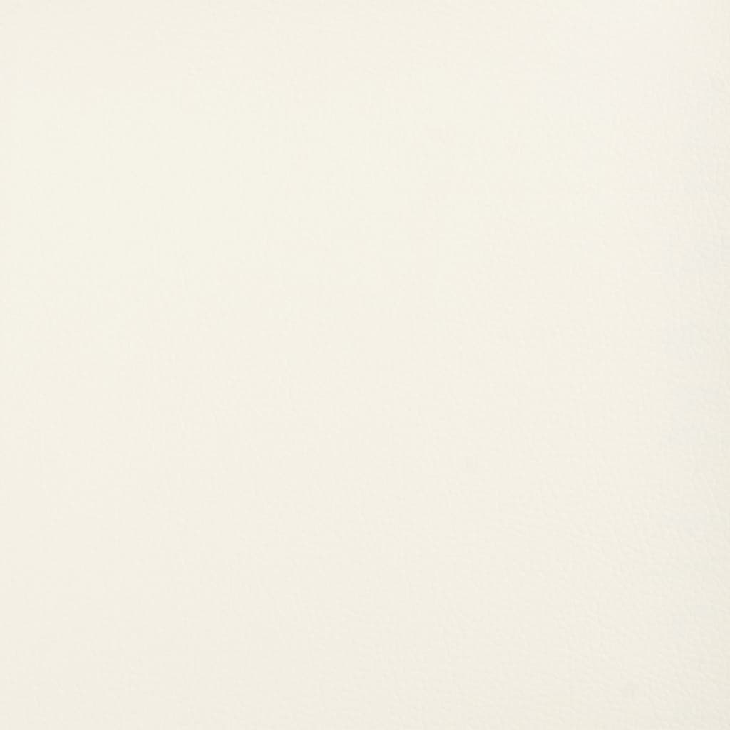Panca Crema 70x35x41 cm in Similpelle