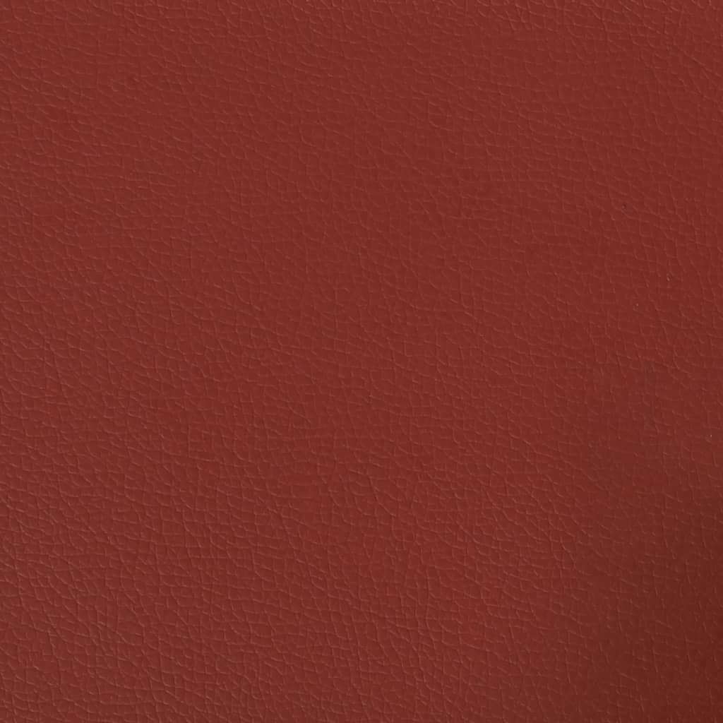 Panca Rosso Vino 70x35x41 cm in Similpelle
