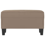 Panca tortora 70x35x41 cm in Microfibra