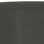 Panca grigio scuro 70x35x41 cm in Microfibra