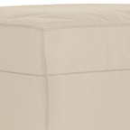 Panca crema 70x35x41 cm in Microfibra