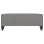 Panca Grigio Scuro 100x35x41 cm in Tessuto
