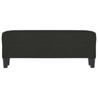Panca Nera 100x35x41 cm in Tessuto