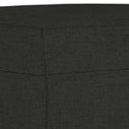 Panca Nera 100x35x41 cm in Tessuto