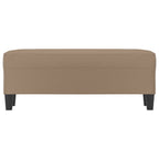Panca Cappuccino 100x35x41 cm in Similpelle