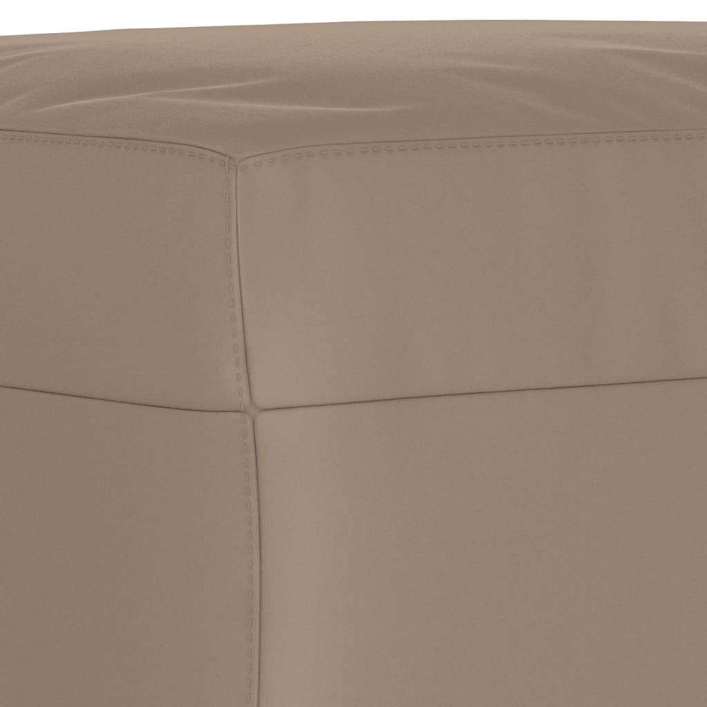 Panca tortora 100x35x41 cm in Microfibra