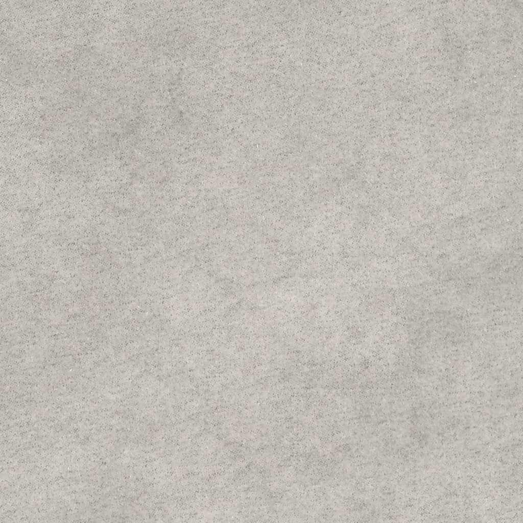 Panca Grigio Chiaro 100x35x41 cm in Microfibra