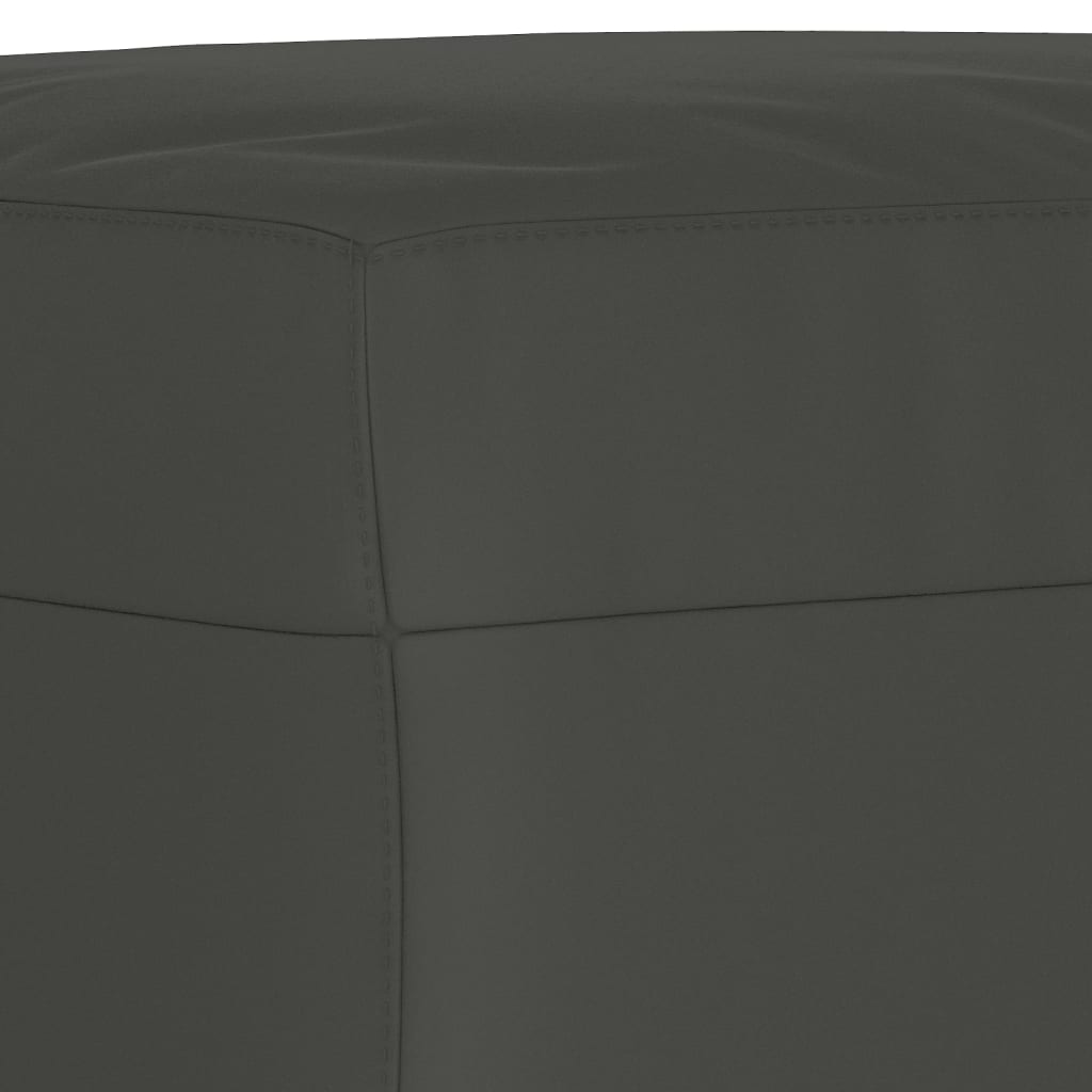 Panca grigio scuro 100x35x41 cm in Microfibra
