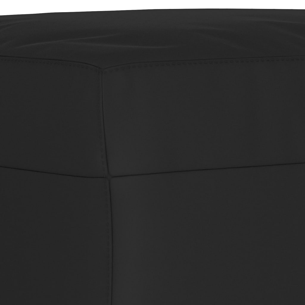 Panca Nera 100x35x41 cm in Microfibra
