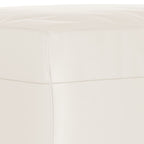 Panca beige 100x35x41 cm in Microfibra