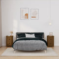 Comodini 2 pz ambra 40x35x61,5 cm in Legno Massello di Pino