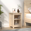 Comodino 40x35x55 cm in Legno Massello di Pino