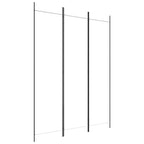 Divisorio a 3 Pannelli bianco 150x200 cm in Tessuto