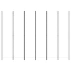 Divisorio a 4 Pannelli Bianco 300x220 cm Tessuto