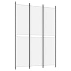 Divisorio a 3 Pannelli bianco 150x220 cm in Tessuto