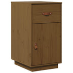 Armadietto da Scrivania Ambra 40x50x75cm in Legno Massello Pino