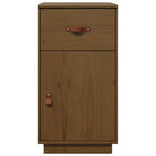Armadietto da Scrivania Ambra 40x50x75cm in Legno Massello Pino