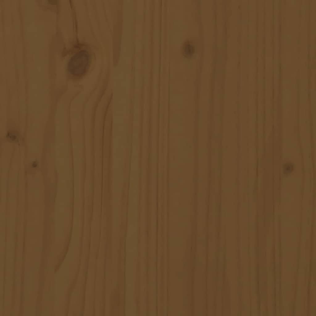 Armadietto da Scrivania Ambra 40x50x75cm in Legno Massello Pino