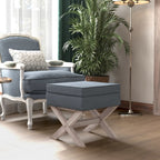 Sgabello Portaoggetti Grigio Scuro 45x45x49 cm in Velluto