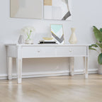 Tavolino Salotto a Specchio 106x45x45cm Legno Multistrato Vetro
