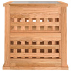 Comodini 2 pz 34x34x34 cm in Legno Massello di Noce