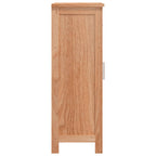 Armadietto da Bagno 42x29x82 cm in Legno Massello di Noce