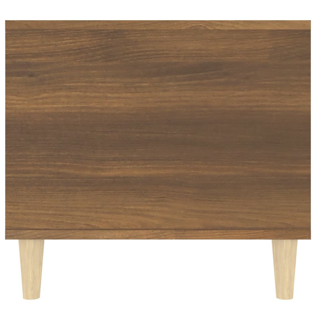 Tavolino Salotto Rovere Marrone 90x49x45 cm Legno Multistrato