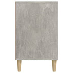 Scarpiera Grigio Cemento 102x36x60 cm in Legno Multistrato
