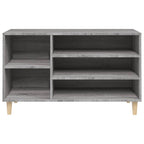 Scarpiera Grigio Sonoma 102x36x60 cm in Legno Multistrato