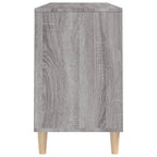 Scarpiera Grigio Sonoma 102x36x60 cm in Legno Multistrato