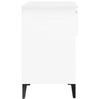 Scarpiera Bianca 70x36x60 cm in Legno Multistrato