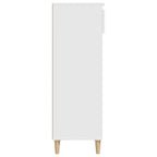 Scarpiera Bianca 40x36x105 cm in Legno Multistrato