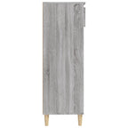 Scarpiera Grigio Sonoma 40x36x105 cm in Legno Multistrato
