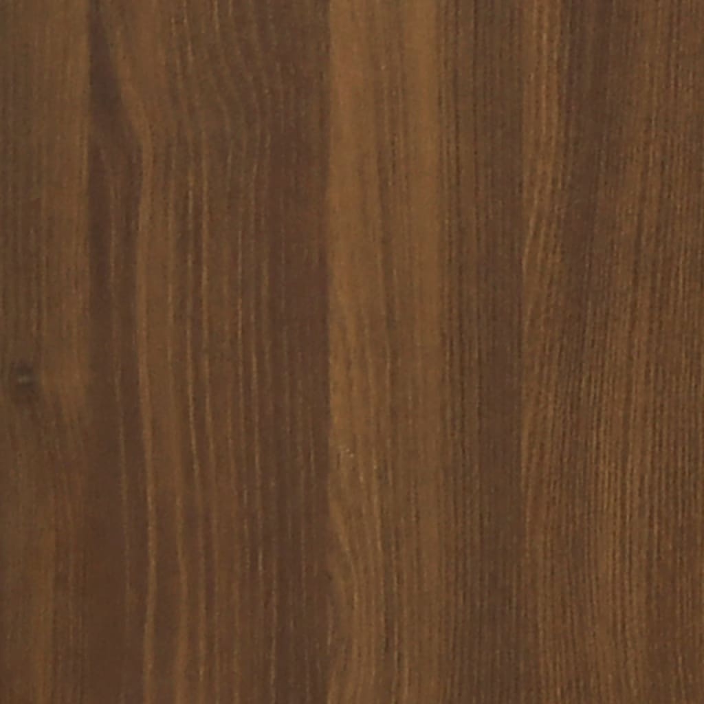 Scarpiera Rovere Marrone 40x36x105 cm in Legno Multistrato