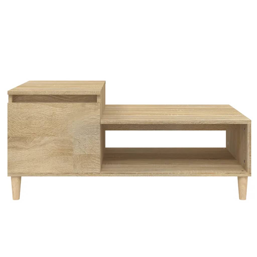 Tavolino da Salotto Rovere Sonoma 100x50x45cm Legno Multistrato
