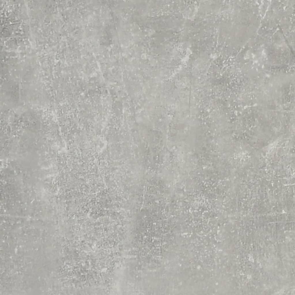 Tavolino Salotto Grigio Cemento 100x50x45 cm Legno Multistrato