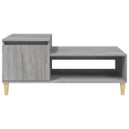 Tavolino da Salotto grigio sonoma 100x50x45cm Legno Multistrato