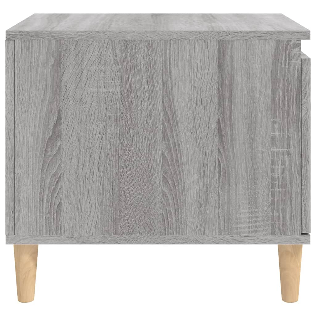 Tavolino da Salotto grigio sonoma 100x50x45cm Legno Multistrato