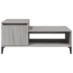 Tavolino da Salotto grigio sonoma 100x50x45cm Legno Multistrato