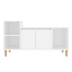 Mobile Porta TV Bianco 100x35x55 cm in Legno Multistrato