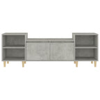 Mobile per TV Grigio Cemento 160x35x55 cm Legno Multistrato
