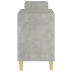 Mobile per TV Grigio Cemento 160x35x55 cm Legno Multistrato