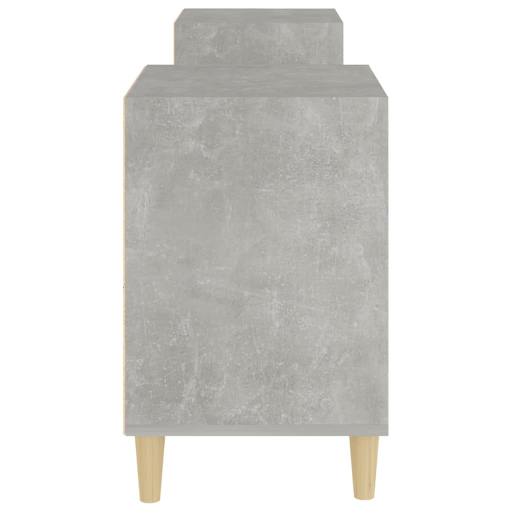 Mobile per TV Grigio Cemento 160x35x55 cm Legno Multistrato