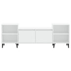 Mobile Porta TV Bianco 160x35x55 cm in Legno Multistrato