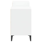 Mobile Porta TV Bianco 160x35x55 cm in Legno Multistrato